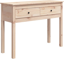 vidaXL - Wandtafel - 100x35x75 - cm - massief - grenenhout