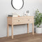 vidaXL - Wandtafel - 100x35x75 - cm - massief - grenenhout