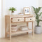 vidaXL - Wandtafel - 100x35x75 - cm - massief - grenenhout