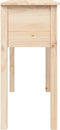 vidaXL - Wandtafel - 100x35x75 - cm - massief - grenenhout
