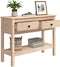 vidaXL - Wandtafel - 100x35x75 - cm - massief - grenenhout