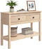 vidaXL - Wandtafel - 100x35x75 - cm - massief - grenenhout