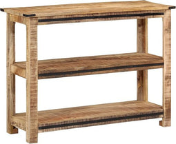 vidaXL - Wandtafel - 100x35x75 - cm - massief - mangohout