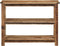 vidaXL - Wandtafel - 100x35x75 - cm - massief - mangohout