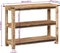 vidaXL - Wandtafel - 100x35x75 - cm - massief - mangohout