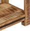 vidaXL - Wandtafel - 100x35x75 - cm - massief - mangohout