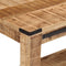 vidaXL - Wandtafel - 100x35x75 - cm - massief - mangohout