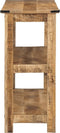 vidaXL - Wandtafel - 100x35x75 - cm - massief - mangohout