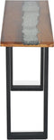 vidaXL - Wandtafel - 100x35x75 - cm - teakhout