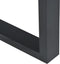 vidaXL - Wandtafel - 100x35x75 - cm - teakhout
