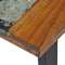 vidaXL - Wandtafel - 100x35x75 - cm - teakhout