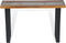 vidaXL - Wandtafel - 100x35x75 - cm - teakhout