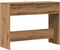 vidaXL - Wandtafel - 100x35x76,5 - cm - bewerkt - hout - artisanaal - eikenkleurig