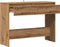 vidaXL - Wandtafel - 100x35x76,5 - cm - bewerkt - hout - artisanaal - eikenkleurig