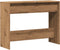 vidaXL - Wandtafel - 100x35x76,5 - cm - bewerkt - hout - artisanaal - eikenkleurig