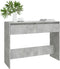 vidaXL - Wandtafel - 100x35x76,5 - cm - bewerkt - hout - betongrijs
