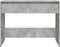 vidaXL - Wandtafel - 100x35x76,5 - cm - bewerkt - hout - betongrijs