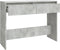 vidaXL - Wandtafel - 100x35x76,5 - cm - bewerkt - hout - betongrijs