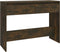 vidaXL - Wandtafel - 100x35x76,5 - cm - bewerkt - hout - gerookt - eikenkleurig
