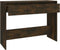 vidaXL - Wandtafel - 100x35x76,5 - cm - bewerkt - hout - gerookt - eikenkleurig
