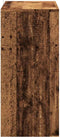 vidaXL - Wandtafel - 100x35x76,5 - cm - bewerkt - hout - oud - houtkleurig