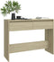 vidaXL - Wandtafel - 100x35x76,5 - cm - bewerkt - hout - sonoma - eikenkleurig