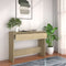 vidaXL - Wandtafel - 100x35x76,5 - cm - bewerkt - hout - sonoma - eikenkleurig