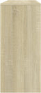 vidaXL - Wandtafel - 100x35x76,5 - cm - bewerkt - hout - sonoma - eikenkleurig