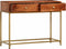 vidaXL - Wandtafel - 100x35x76 - cm - massief - acaciahout