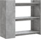 vidaXL - Wandtafel - 100x35x90 - cm - bewerkt - hout - betongrijs