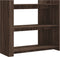vidaXL - Wandtafel - 100x35x90 - cm - bewerkt - hout - bruin - eikenkleurig