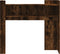 vidaXL - Wandtafel - 100x35x90 - cm - bewerkt - hout - gerookt - eikenkleurig