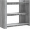 vidaXL - Wandtafel - 100x35x90 - cm - bewerkt - hout - grijs - sonoma - eikenkleurig