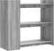 vidaXL - Wandtafel - 100x35x90 - cm - bewerkt - hout - grijs - sonoma - eikenkleurig