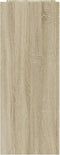 vidaXL - Wandtafel - 100x35x90 - cm - bewerkt - hout - sonoma - eikenkleurig