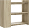 vidaXL - Wandtafel - 100x35x90 - cm - bewerkt - hout - sonoma - eikenkleurig