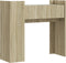 vidaXL - Wandtafel - 100x35x90 - cm - bewerkt - hout - sonoma - eikenkleurig