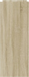 vidaXL - Wandtafel - 100x35x90 - cm - bewerkt - hout - sonoma - eikenkleurig