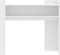 vidaXL - Wandtafel - 100x35x90 - cm - bewerkt - hout - wit
