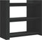 vidaXL - Wandtafel - 100x35x90 - cm - bewerkt - hout - zwart