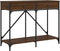 vidaXL - Wandtafel - 100x39x78,5 - cm - bewerkt - hout - bruin - eikenkleur