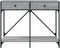 vidaXL - Wandtafel - 100x39x78,5 - cm - bewerkt - hout - grijs - sonoma - eikenkleurig