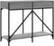 vidaXL - Wandtafel - 100x39x78,5 - cm - bewerkt - hout - grijs - sonoma - eikenkleurig