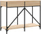 vidaXL - Wandtafel - 100x39x78,5 - cm - bewerkt - hout - sonoma - eikenkleurig