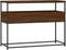 vidaXL - Wandtafel - 100x40x75 - cm - bewerkt - hout - bruin - eikenkleur