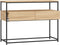 vidaXL - Wandtafel - 100x40x75 - cm - bewerkt - hout - sonoma - eikenkleurig
