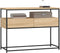 vidaXL - Wandtafel - 100x40x75 - cm - bewerkt - hout - sonoma - eikenkleurig
