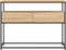 vidaXL - Wandtafel - 100x40x75 - cm - bewerkt - hout - sonoma - eikenkleurig