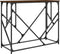 vidaXL - Wandtafel - 100x40x80 - cm - bewerkt - hout - bruin - eikenkleur