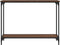 vidaXL - Wandtafel - 101x30,5x75 - cm - bewerkt - hout - bruin - eikenkleur